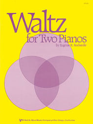 Waltz for Two Pianos piano sheet music cover Thumbnail